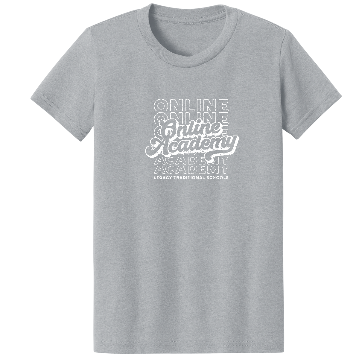 Youth Heather CVC Short Sleeve Tee