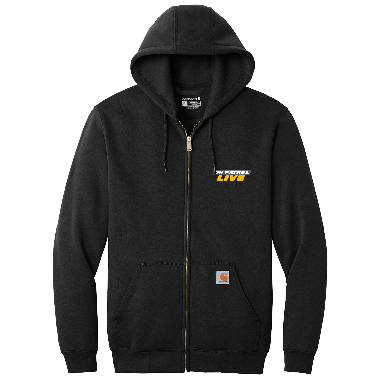 On Patrol: Live Carhartt Midweight Hooded Zip-Front Sweatshirt