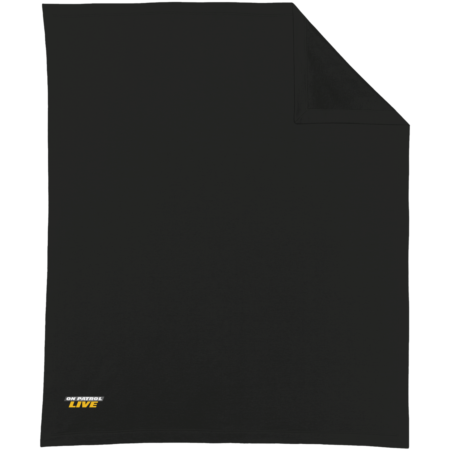 On Patrol: Live Heavy Blend Fleece Stadium Blanket