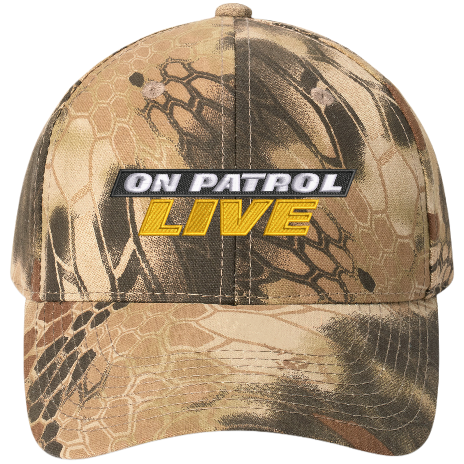 On Patrol: Live Pro Camouflage Series Cap.