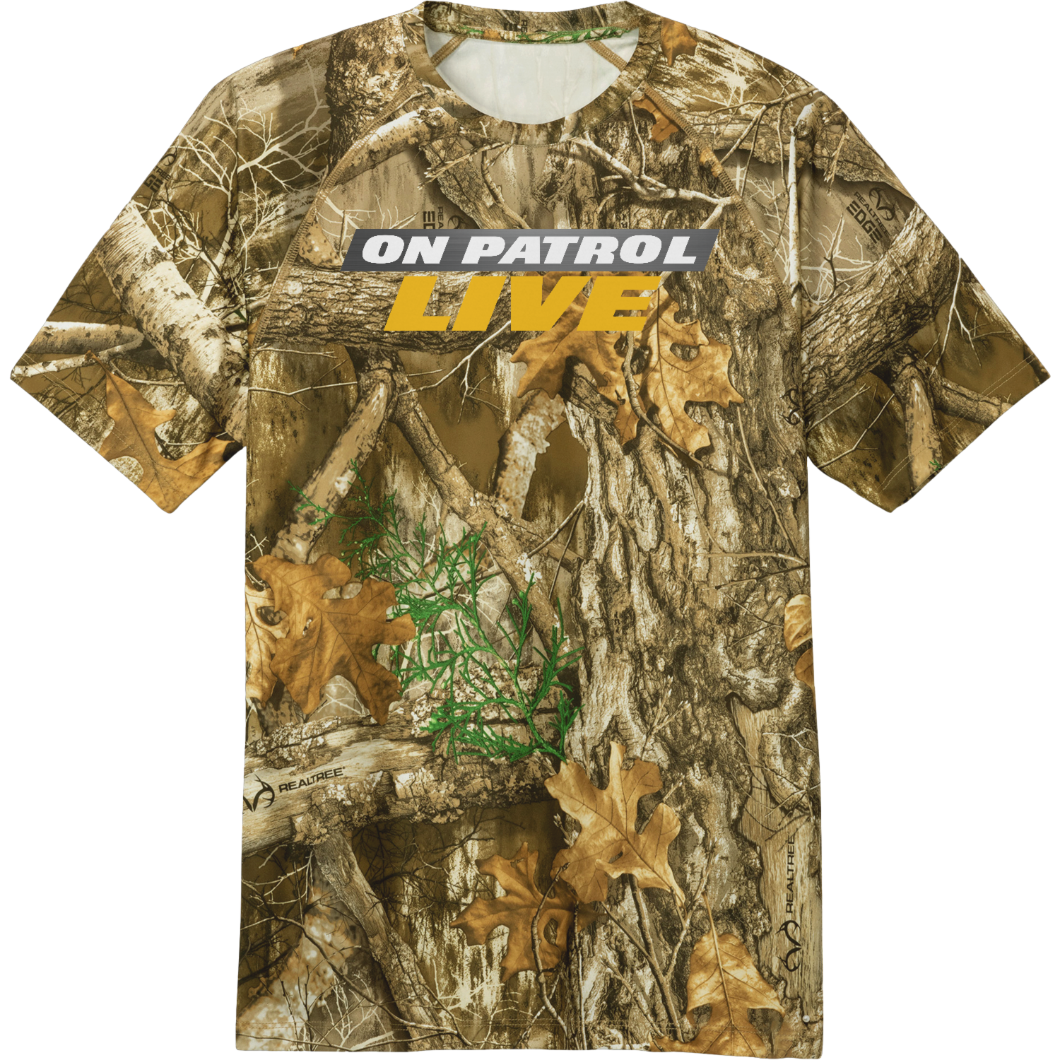 On Patrol: Live Realtree Camo Performance Tee