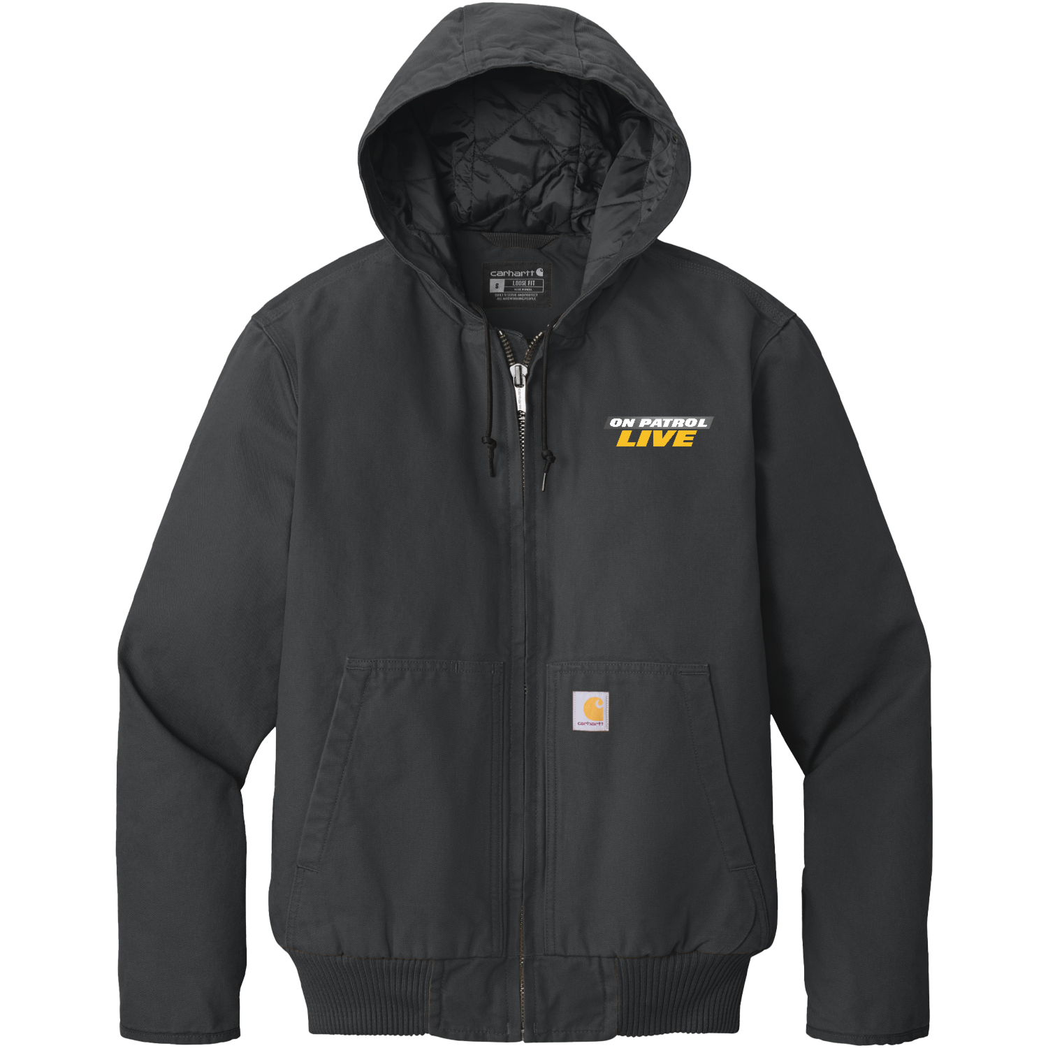 On Patrol: Live Carhartt Washed Duck Active Jac