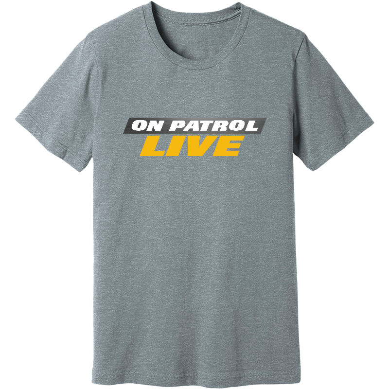 On Patrol: Live Unisex Heather CVC Short Sleeve Tee