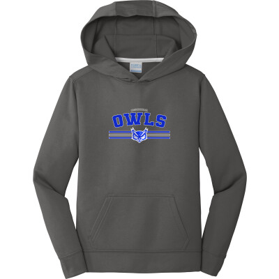 Youth Performance Fleece Pullover Hooded Sweatshirt