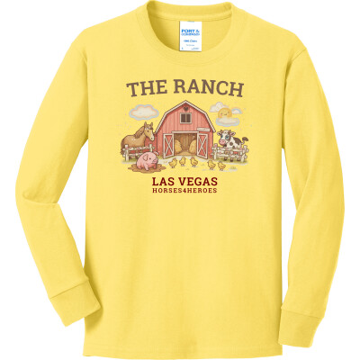 Youth Long Sleeve Core Cotton Tee
