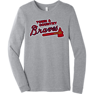 Bella+Canvas Unisex Heather CVC Long Sleeve Tee