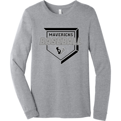 Bella+Canvas Unisex Heather CVC Long Sleeve Tee