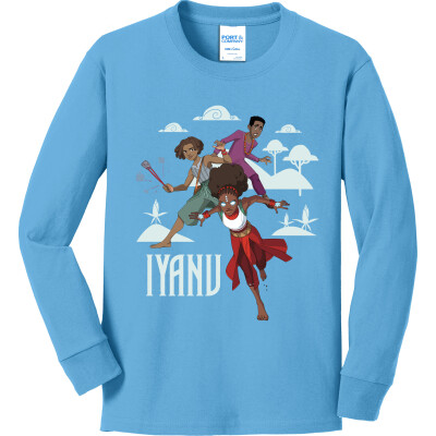 Team Chosen in Action Youth Long Sleeve Cotton Tee