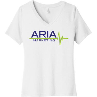 Women’s Relaxed Jersey Short Sleeve V-Neck Tee