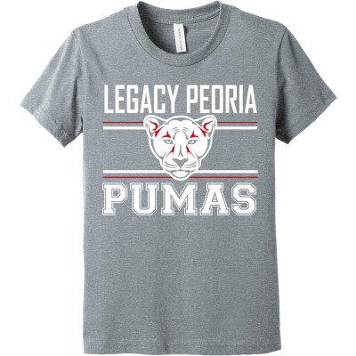 Youth Heather CVC Short Sleeve Tee