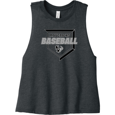 Bella+Canvas Women’s Racerback Cropped Tank