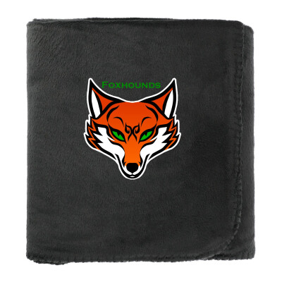 100% Recycled PET Fleece Blanket with RPET Pouch