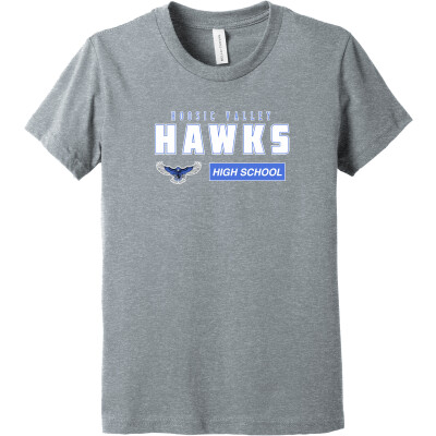 Bella+Canvas Youth Heather CVC Tee