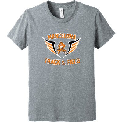 Bella+Canvas Youth Heather CVC Tee