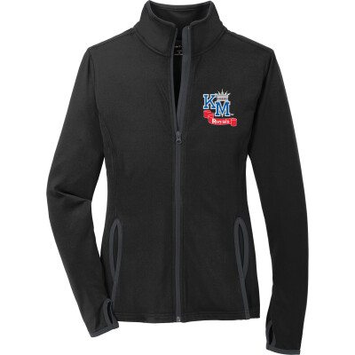Women's Sport-Wick Stretch Contrast Full-Zip Jacket