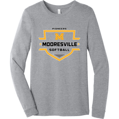 Bella+Canvas Unisex Heather CVC Long Sleeve Tee