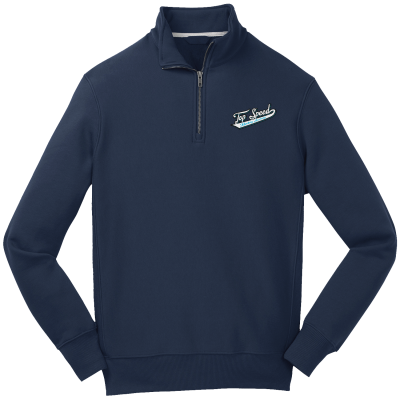 Top Speed - Super Heavyweight 1/4-Zip Pullover Sweatshirt