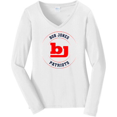 Women's Long Sleeve Fan Favorite V-Neck Tee