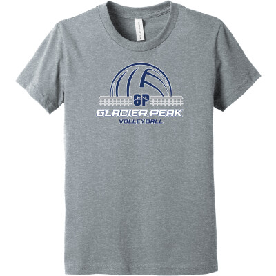 Bella+Canvas Youth Heather CVC Tee