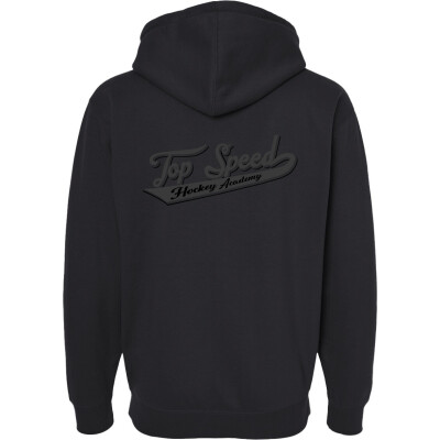 Top Speed Black Ice - Heavyweight Full-Zip Hooded Sweatshirt