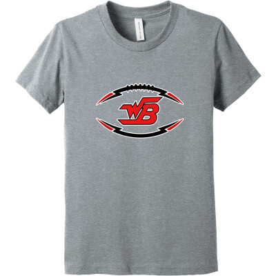 Bella+Canvas Youth Heather CVC Tee