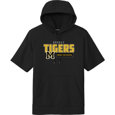 Performance Fleece Short-Sleeve Hooded Pullover