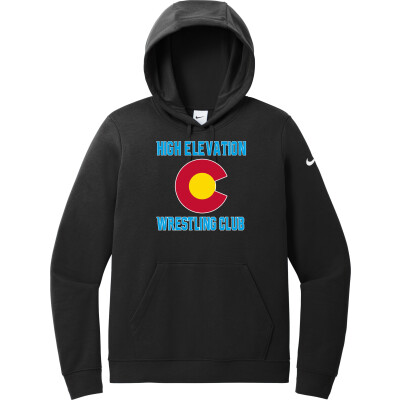 Nike Women's Club Fleece Sleeve Swoosh Pullover Hoodie