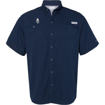Chill Ghost Columbia Men's PFG Tamiami II Short Sleeve Shirt