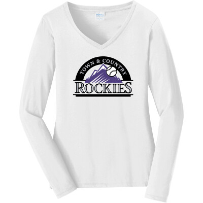 Women's Long Sleeve Fan Favorite V-Neck Tee