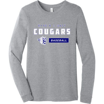 Bella+Canvas Unisex Heather CVC Long Sleeve Tee