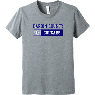 Bella+Canvas Youth Heather CVC Tee