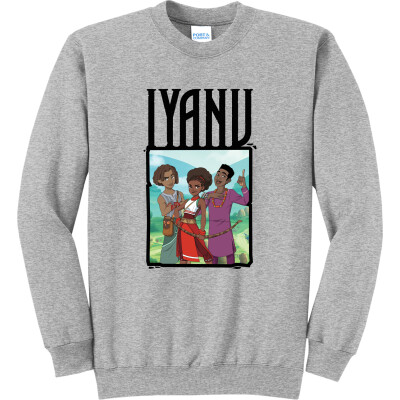 Team Chosen Portrait Adult Unisex Fleece Crewneck
