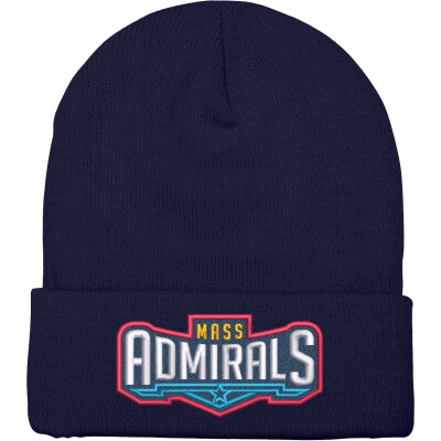 Mass Admirals Adult Cuffed Knit Beanie