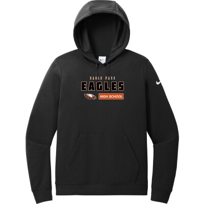 Nike Women's Club Fleece Sleeve Swoosh Pullover Hoodie