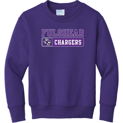 Youth Core Fleece Crewneck Sweatshirt