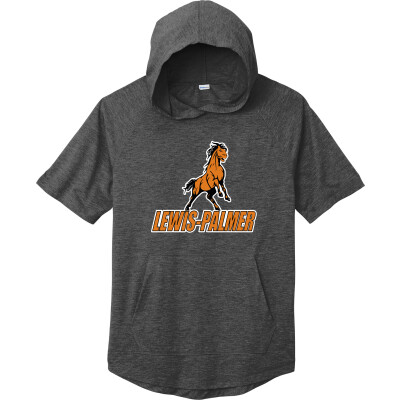 Tri-Blend Wicking Short Sleeve Hoodie