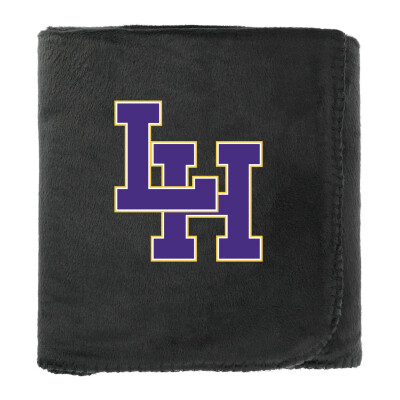 100% Recycled PET Fleece Blanket with RPET Pouch