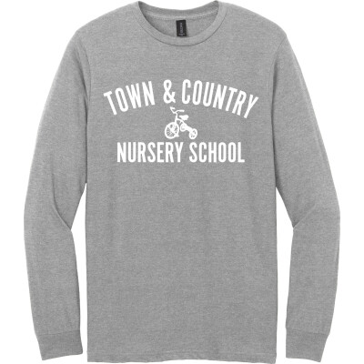 Gildan Soft style CVC Long Sleeve Tee- DTF Transfer