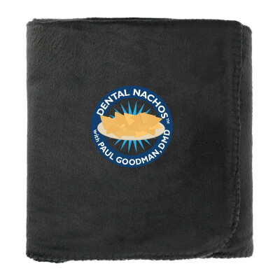 100% Recycled PET Fleece Blanket with RPET Pouch
