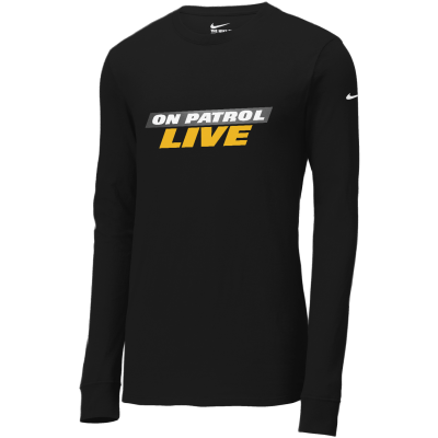 On Patrol: Live Nike Dri-FIT Cotton/Poly Long Sleeve Tee