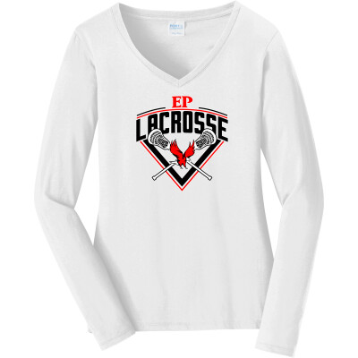 Women's Long Sleeve Fan Favorite V-Neck Tee
