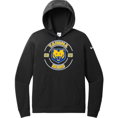 Nike Women's Club Fleece Sleeve Swoosh Pullover Hoodie