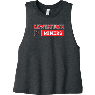 Bella+Canvas Women’s Racerback Cropped Tank