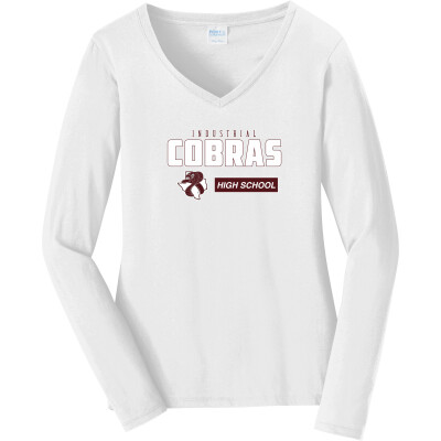 Women's Long Sleeve Fan Favorite V-Neck Tee