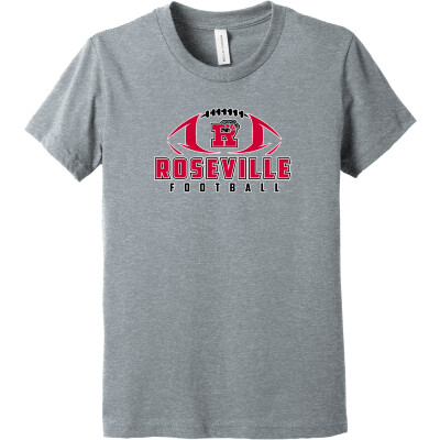 Bella+Canvas Youth Heather CVC Tee