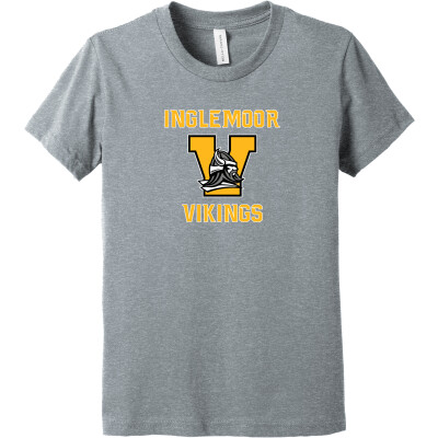 Bella+Canvas Youth Heather CVC Tee