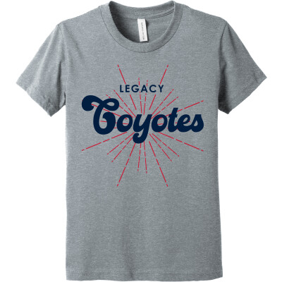 Youth Heather CVC Short Sleeve Tee