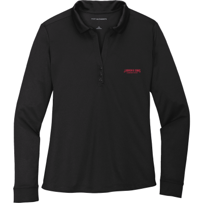 Women's Silk Touch Performance Long Sleeve Polo