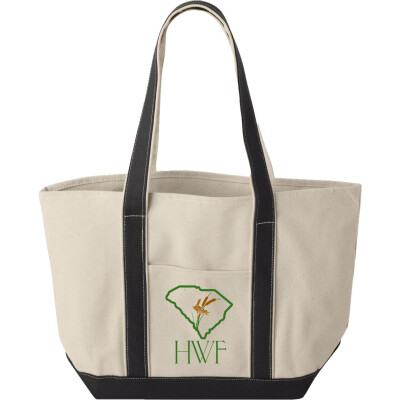 LIBERTY BAGS Windware Large Cotton Canvas Classic Resort Tote