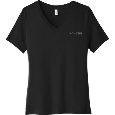 Women’s Relaxed Jersey Short Sleeve V-Neck Tee